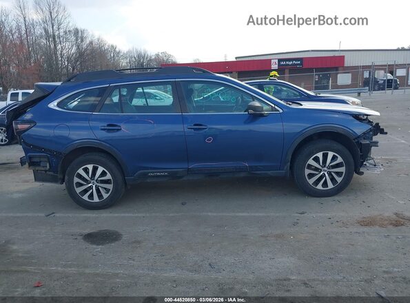 4S4BTAAC7M3134308 2021 SUBARU OUTBACK Blue Панорамний вид салону 360°