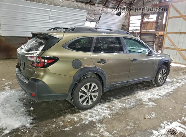 4S4BTACC0S3108241 2025 SUBARU OUTBACK Зеленый Задняя правая четверть