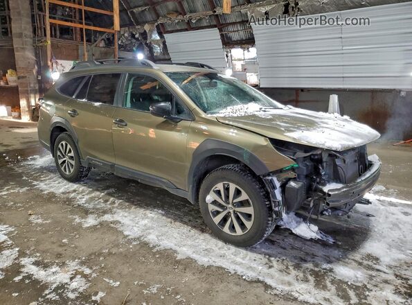 4S4BTACC0S3108241 2025 SUBARU OUTBACK Зеленый Передняя правая четверть