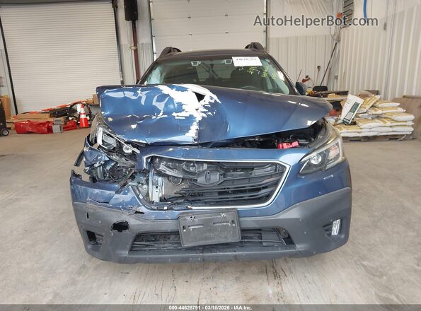 4S4BTACC4L3224835 2020 SUBARU OUTBACK Blue Widok zestawu wskaźników