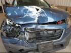 2020 Subaru Outback Premium Blue vin: 4S4BTACC4L3224835