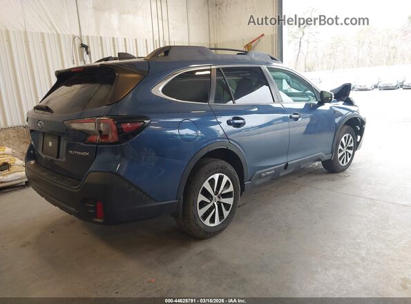 4S4BTACC4L3224835 2020 SUBARU OUTBACK Blue Tył prawy
