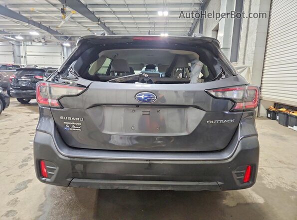 4S4BTACC5L3145318 2020 SUBARU OUTBACK Серый Вид сзади