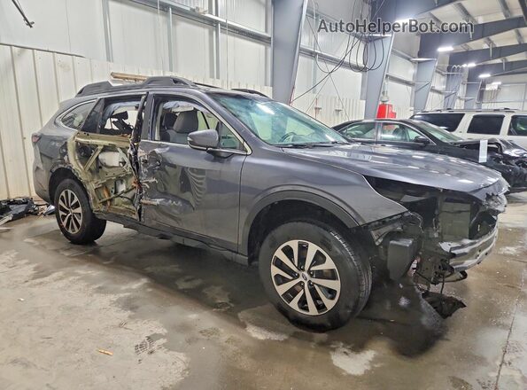 4S4BTACC5L3145318 2020 SUBARU OUTBACK Серый Передняя правая четверть