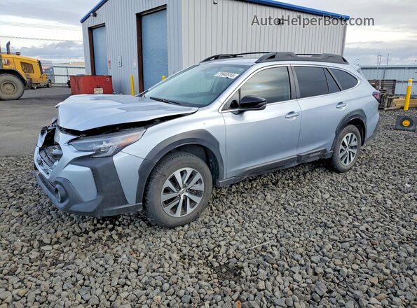 4S4BTACC5P3110364 2023 SUBARU OUTBACK Серебряный Передняя левая четверть