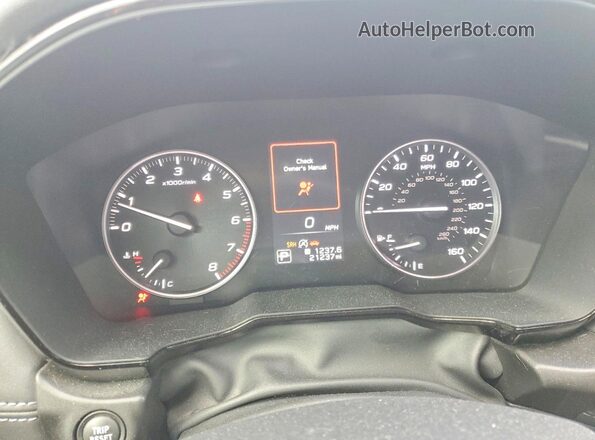4S4BTACC5P3110364 2023 SUBARU OUTBACK Серебряный Вид щитка приборов