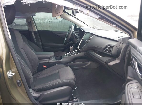4S4BTACCXR3215081 2024 SUBARU OUTBACK Зеленый Вид салона спереди