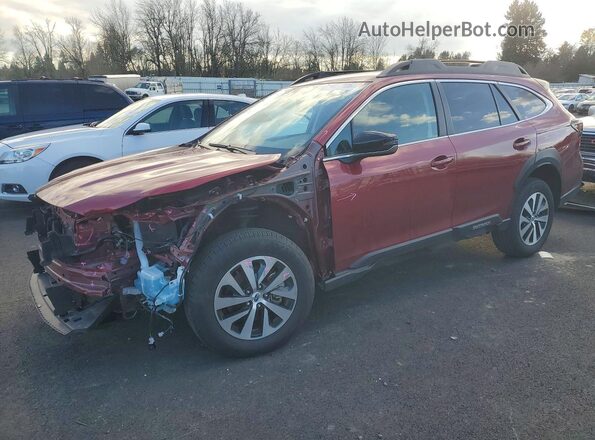 4S4BTACCXR3278536 2024 SUBARU OUTBACK Красный Передняя левая четверть