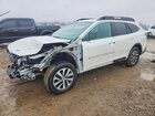 2022 Subaru Outback Premium White vin: 4S4BTADC1N3234577