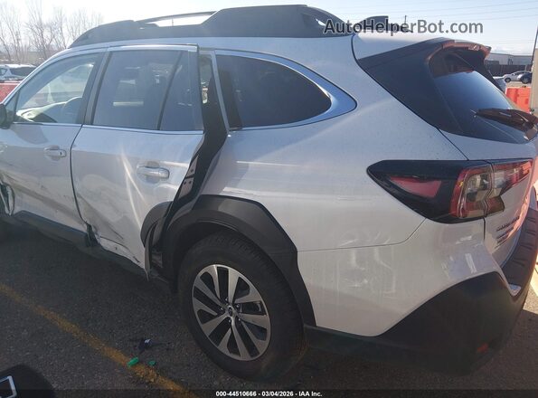 4S4BTADC1S3334206 2025 SUBARU OUTBACK White Widok zestawu wskaźników