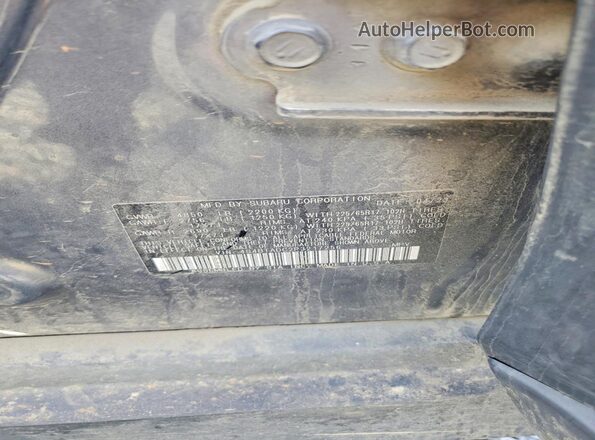 4S4BTADC2P3217256 2023 SUBARU OUTBACK Угольный Вид наклейки с VIN-кодом