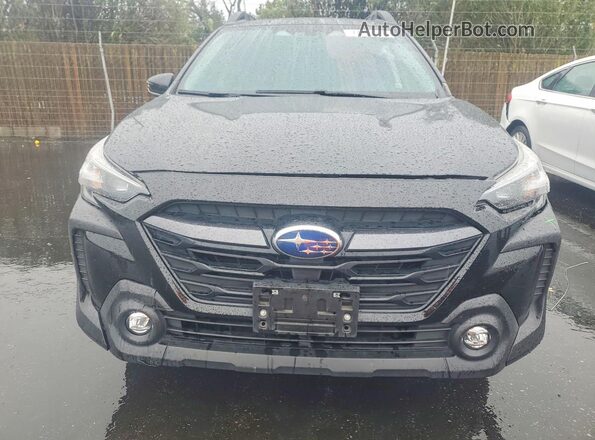 4S4BTADC6P3223724 2023 SUBARU OUTBACK Черный Вид спереди