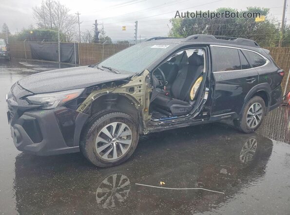 4S4BTADC6P3223724 2023 SUBARU OUTBACK Черный Передняя левая четверть