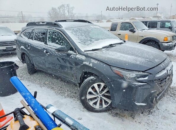 4S4BTADC6R3177735 2024 SUBARU OUTBACK Синий Передняя правая четверть