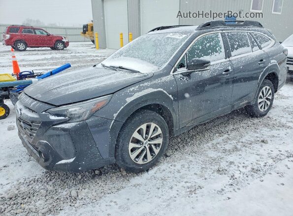 4S4BTADC6R3177735 2024 SUBARU OUTBACK Синий Передняя левая четверть