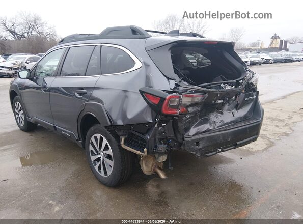 4S4BTADC7R3225260 2024 SUBARU OUTBACK Серый Задняя левая четверть