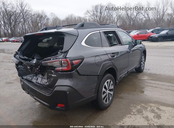 4S4BTADC7R3225260 2024 SUBARU OUTBACK Серый Задняя правая четверть