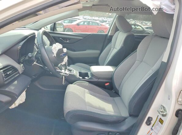4S4BTAEC0L3207365 2020 SUBARU OUTBACK White წინა სალონის ხედი