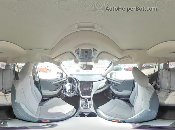 4S4BTAEC0L3207365 2020 SUBARU OUTBACK White სალონის 360-გრადუსიანი ხედი