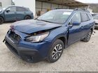 2020 Subaru Outback Premium Blue vin: 4S4BTAEC6L3139847