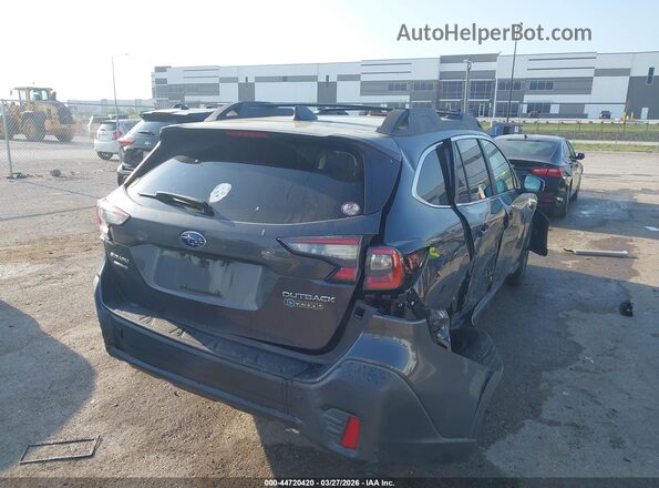 4S4BTAEC9L3126476 2020 SUBARU OUTBACK Серый Задняя правая четверть