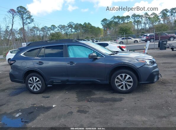 4S4BTAFC2N3173608 2022 SUBARU OUTBACK Серый Вид задней части салона