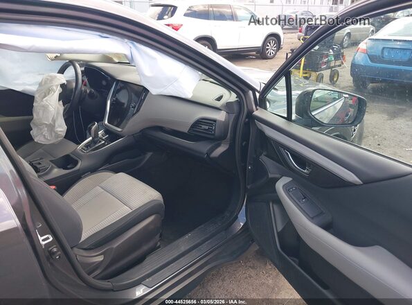 4S4BTAFC2N3173608 2022 SUBARU OUTBACK Серый Вид салона спереди
