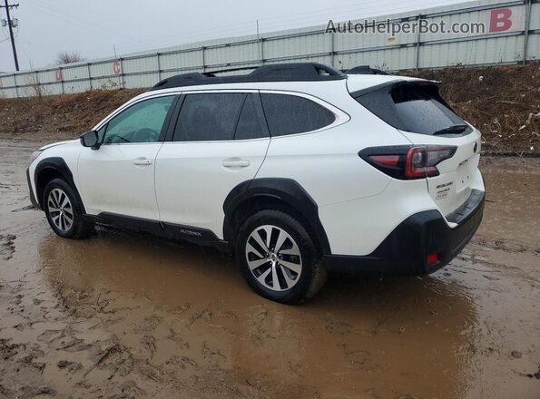 4S4BTAFC2R3248765 2024 SUBARU OUTBACK Белый Задняя левая четверть