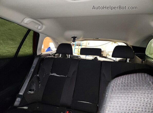 4S4BTAFC3M3142821 2021 SUBARU OUTBACK Темно-бордовый Вид задних сидений