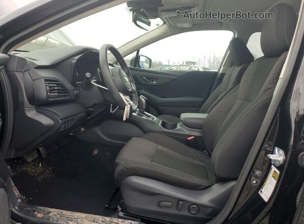 4S4BTAFC4S3152903 2025 SUBARU OUTBACK Черный Вид салона спереди