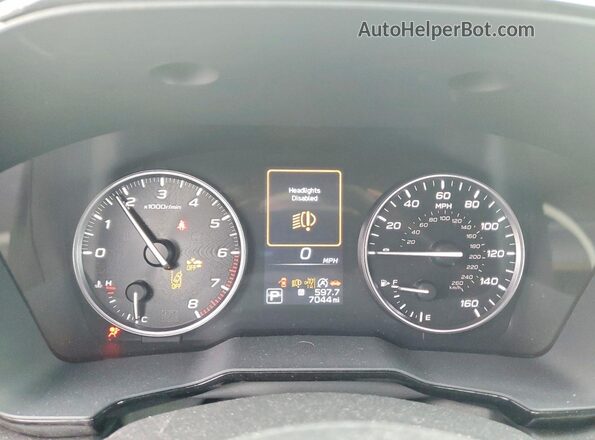 4S4BTAFC4S3152903 2025 SUBARU OUTBACK Черный Вид щитка приборов