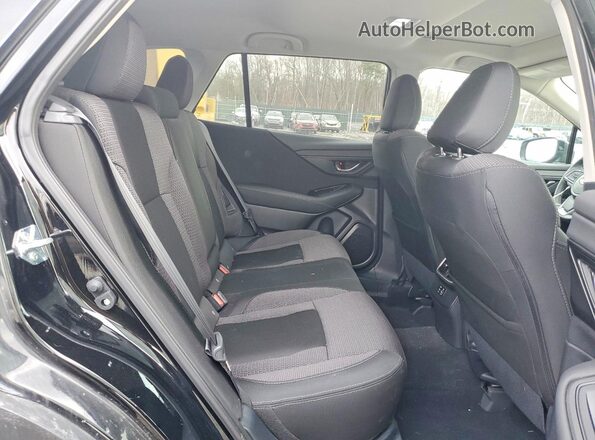 4S4BTAFC4S3152903 2025 SUBARU OUTBACK Черный Вид задних сидений
