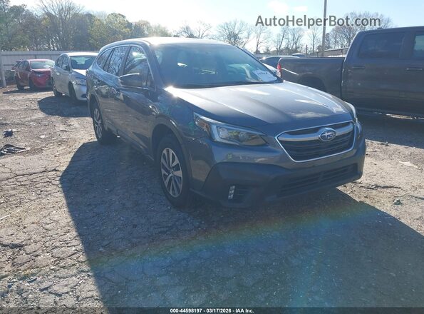 4S4BTAFC5M3153142 2021 SUBARU OUTBACK Gray Передня права чверть