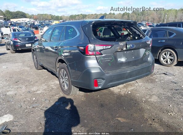 4S4BTAFC5M3153142 2021 SUBARU OUTBACK Gray Задня ліва чверть
