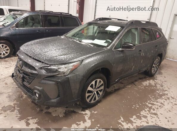 4S4BTAFC7R3291952 2024 SUBARU OUTBACK Gray Vista tres cuartos delantera izquierda