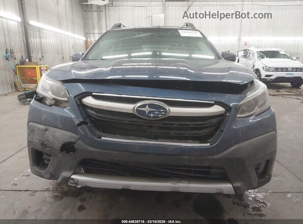 4S4BTALC1L3257923 2020 SUBARU OUTBACK Синий Вид задней части салона