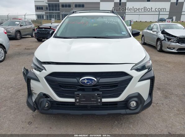 4S4BTALC9R3232874 2024 SUBARU OUTBACK Белый Вид панели приборов