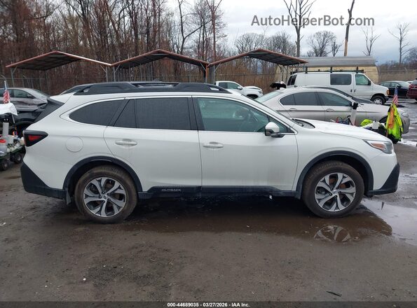 4S4BTANC1L3139349 2020 SUBARU OUTBACK Белый Вид задней части салона