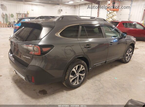 4S4BTANC2N3205703 2022 SUBARU OUTBACK Серый Задняя правая четверть