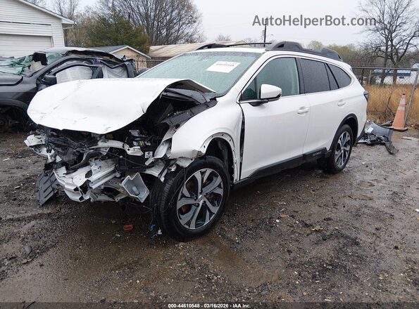 4S4BTANC2N3273967 2022 SUBARU OUTBACK Белый Передняя левая четверть