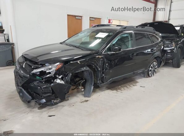 4S4BTANC2R3294954 2024 SUBARU OUTBACK Черный Передняя левая четверть
