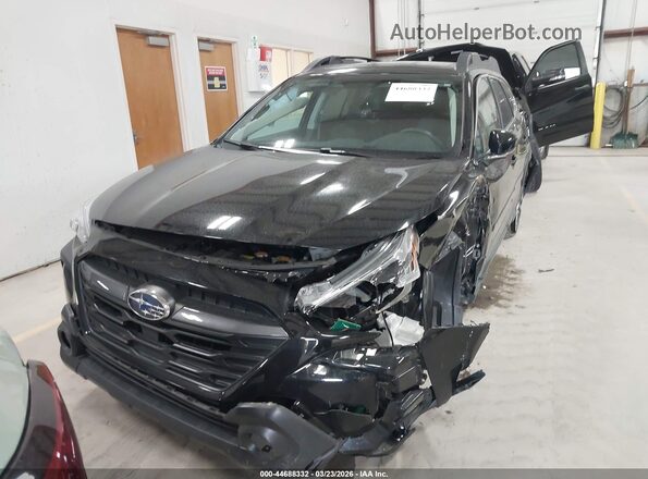 4S4BTANC2R3294954 2024 SUBARU OUTBACK Черный Вид задней части салона