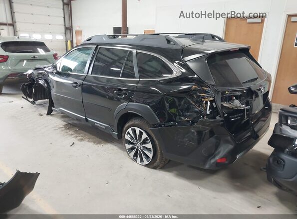 4S4BTANC2R3294954 2024 SUBARU OUTBACK Черный Задняя левая четверть