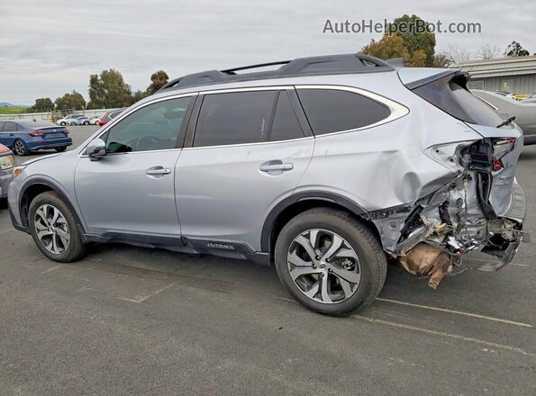 4S4BTANC3M3116625 2021 SUBARU OUTBACK Silver Задня ліва чверть