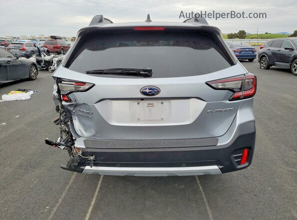 4S4BTANC3M3116625 2021 SUBARU OUTBACK Silver Вид ззаду