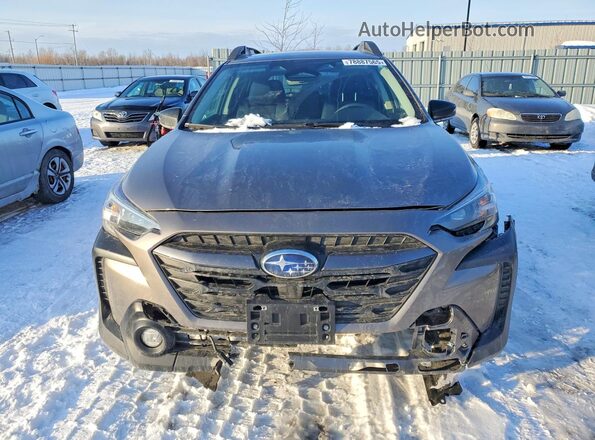 4S4BTDEC6R3116899 2024 SUBARU OUTBACK Серый Вид спереди