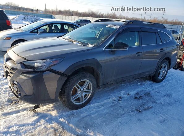 4S4BTDEC6R3116899 2024 SUBARU OUTBACK Серый Передняя левая четверть