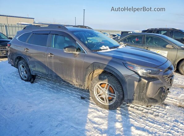 4S4BTDEC6R3116899 2024 SUBARU OUTBACK Серый Передняя правая четверть