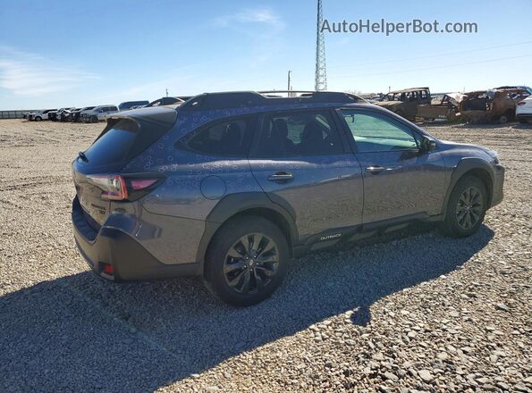 4S4BTGLD6S3119398 2025 SUBARU OUTBACK Серый Задняя правая четверть