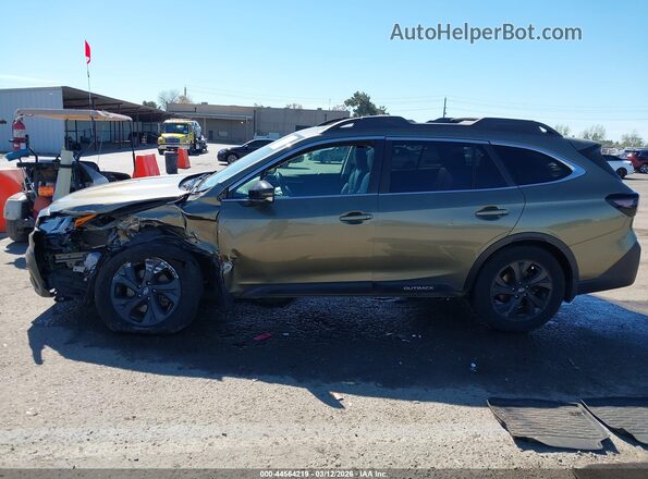 4S4BTGLD7N3103702 2022 SUBARU OUTBACK Зеленый Панорамный вид салона 360°